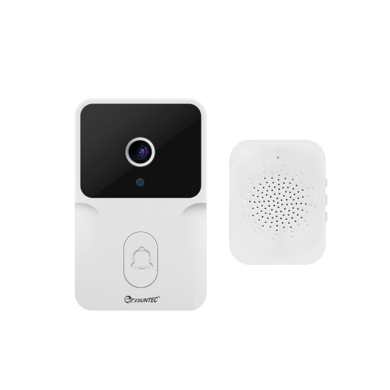Rechargeable Wireless long-range electronic remote control doorbell for home use